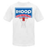 Basketball Shirt, Basketball Shirt SVG, IHOOP, Cross Over, Step Back, Shoot, Basketball Player, Basketball Mom, Basketball Dad, Basketball Clipart, Basketball PNG, IHOP - white