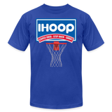 Basketball Shirt, Basketball Shirt SVG, IHOOP, Cross Over, Step Back, Shoot, Basketball Player, Basketball Mom, Basketball Dad, Basketball Clipart, Basketball PNG, IHOP - royal blue