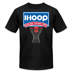 Basketball Shirt, Basketball Shirt SVG, IHOOP, Cross Over, Step Back, Shoot, Basketball Player, Basketball Mom, Basketball Dad, Basketball Clipart, Basketball PNG, IHOP - black