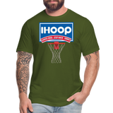 Basketball Shirt, Basketball Shirt SVG, IHOOP, Cross Over, Step Back, Shoot, Basketball Player, Basketball Mom, Basketball Dad, Basketball Clipart, Basketball PNG, IHOP - olive