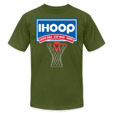 Basketball Shirt, Basketball Shirt SVG, IHOOP, Cross Over, Step Back, Shoot, Basketball Player, Basketball Mom, Basketball Dad, Basketball Clipart, Basketball PNG, IHOP - olive