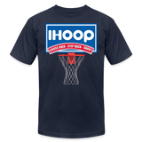 Basketball Shirt, Basketball Shirt SVG, IHOOP, Cross Over, Step Back, Shoot, Basketball Player, Basketball Mom, Basketball Dad, Basketball Clipart, Basketball PNG, IHOP - navy