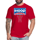 Basketball Shirt, Basketball Shirt SVG, IHOOP, Cross Over, Step Back, Shoot, Basketball Player, Basketball Mom, Basketball Dad, Basketball Clipart, Basketball PNG, IHOP - red