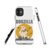 Dogzilla iPhone case, Dog Lover iPhone case, Funny Dog Lover iPhone case, Dog iPhone case, Helicopter, Dog Dad iPhone case, Dog Mom Shirt Tough iPhone case