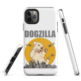 Dogzilla iPhone case, Dog Lover iPhone case, Funny Dog Lover iPhone case, Dog iPhone case, Helicopter, Dog Dad iPhone case, Dog Mom Shirt Tough iPhone case