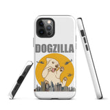 Dogzilla iPhone case, Dog Lover iPhone case, Funny Dog Lover iPhone case, Dog iPhone case, Helicopter, Dog Dad iPhone case, Dog Mom Shirt Tough iPhone case