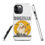 Dogzilla iPhone case, Dog Lover iPhone case, Funny Dog Lover iPhone case, Dog iPhone case, Helicopter, Dog Dad iPhone case, Dog Mom Shirt Tough iPhone case