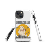 Dogzilla iPhone case, Dog Lover iPhone case, Funny Dog Lover iPhone case, Dog iPhone case, Helicopter, Dog Dad iPhone case, Dog Mom Shirt Tough iPhone case