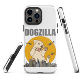 Dogzilla iPhone case, Dog Lover iPhone case, Funny Dog Lover iPhone case, Dog iPhone case, Helicopter, Dog Dad iPhone case, Dog Mom Shirt Tough iPhone case