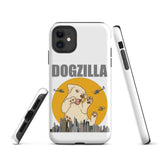 Dogzilla iPhone case, Dog Lover iPhone case, Funny Dog Lover iPhone case, Dog iPhone case, Helicopter, Dog Dad iPhone case, Dog Mom Shirt Tough iPhone case