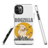 Dogzilla iPhone case, Dog Lover iPhone case, Funny Dog Lover iPhone case, Dog iPhone case, Helicopter, Dog Dad iPhone case, Dog Mom Shirt Tough iPhone case