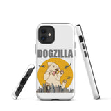 Dogzilla iPhone case, Dog Lover iPhone case, Funny Dog Lover iPhone case, Dog iPhone case, Helicopter, Dog Dad iPhone case, Dog Mom Shirt Tough iPhone case