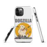 Dogzilla iPhone case, Dog Lover iPhone case, Funny Dog Lover iPhone case, Dog iPhone case, Helicopter, Dog Dad iPhone case, Dog Mom Shirt Tough iPhone case