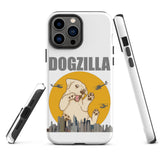 Dogzilla iPhone case, Dog Lover iPhone case, Funny Dog Lover iPhone case, Dog iPhone case, Helicopter, Dog Dad iPhone case, Dog Mom Shirt Tough iPhone case