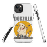 Dogzilla iPhone case, Dog Lover iPhone case, Funny Dog Lover iPhone case, Dog iPhone case, Helicopter, Dog Dad iPhone case, Dog Mom Shirt Tough iPhone case