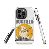 Dogzilla iPhone case, Dog Lover iPhone case, Funny Dog Lover iPhone case, Dog iPhone case, Helicopter, Dog Dad iPhone case, Dog Mom Shirt Tough iPhone case