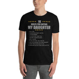 Gift For Father, Gift For Daddy, Rules For Dating My Daughter T shirt, Shirt T-Shirt Gift For Father, Gift For Dad, Number One Star Dad For Him