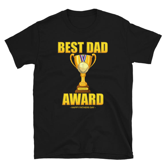 Father's Day Gift For Him Best Dad Award T Shirt Funny Number One Dad Award Shirt Fathers Day Dad Shirt Gift Funny Christmas Trophy Dad Gift