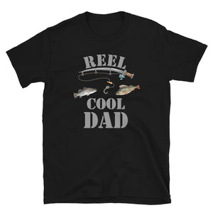 Real Cool Dad T-Shirt, Funny Fishing Shirt, Reel Cool Dad T-Shirt, Rod Father Shirt, Dad Shirt, Fathers Day Fishing Shirt