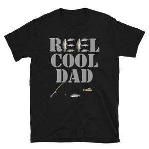 Funny Fishing Shirt, Reel Cool Dad T-Shirt, Real Cool Dad T-Shirt, Rod Father Shirt, Dad Shirt, Fathers Day Fishing Shirt