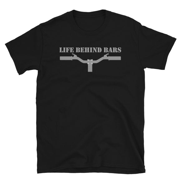 Life Behind Bars, Cycling Riding Gift Idea, Life Behind Bars Shirt, Funny Pun Joke Cycling, For Men Women