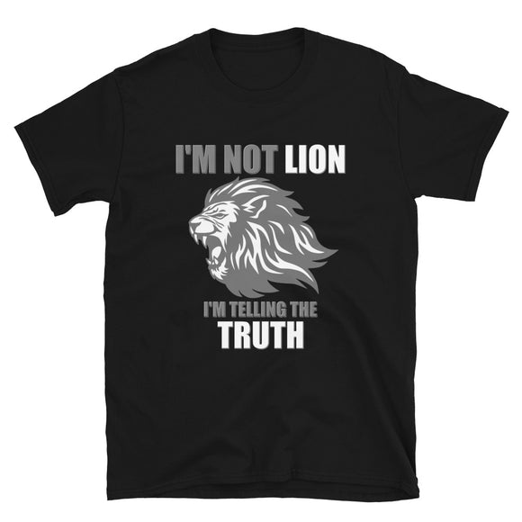 Lion Shirt, I'm Not Lion I'm Telling The Truth Shirt, Animal Lover Shirt, Funny Animal Shirt, Gift Idea For Animal Lover, Safari T Shirt