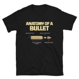 Gun Lover Gift, Anatomy Of A Pew Bullet Gun Shirt, Funny Bullet Gun, Gun Lover, Veteran Gift, Pew T-shirt,