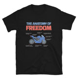 The Anatomy Of Freedom Shirt, Motorcycle Gift, Biker Lover Gift, Gift For Biker, Motor Cross, Motorcycle Anatomy