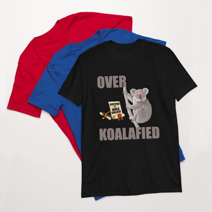 Over Koalafied Shirt, Over Qualified Shirt, Funny Koala Shirt, Koala, Animal Lover Shirt, Gift For Her, Gift For Him