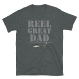 Reel Great Dad T-Shirt, Funny Fishing Shirt, Reel Cool Dad T-Shirt, Rod Father Shirt, Dad Shirt, Fathers Day Fishing Shirt