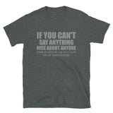 If You Can't Say Anything Nice About Anyone, Come Sit With Me, And We'll Make Fun Of Them Together Shirt, Birthday, Gift For Her, Funny Shirt