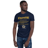 Engineer Definition Shirt, Dictionary Shirt, Funny Cool Shirt, Student Engineering Shirt, Engineer Lover Shirt, Mechanic Gift Idea, Birthday Gift