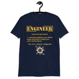 Engineer Definition Shirt, Dictionary Shirt, Funny Cool Shirt, Student Engineering Shirt, Engineer Lover Shirt, Mechanic Gift Idea, Birthday Gift