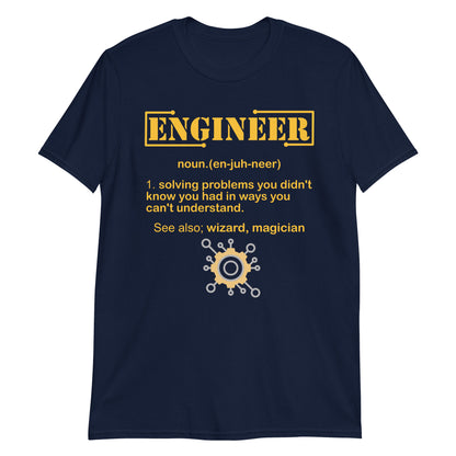 Engineer Definition Shirt, Dictionary Shirt, Funny Cool Shirt, Student Engineering Shirt, Engineer Lover Shirt, Mechanic Gift Idea, Birthday Gift
