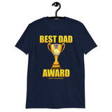 Father's Day Gift For Him Best Dad Award T Shirt Funny Number One Dad Award Shirt Fathers Day Dad Shirt Gift Funny Christmas Trophy Dad Gift