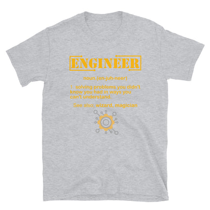Engineer Definition Shirt, Dictionary Shirt, Funny Cool Shirt, Student Engineering Shirt, Engineer Lover Shirt, Mechanic Gift Idea, Birthday Gift