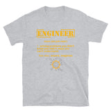 Engineer Definition Shirt, Dictionary Shirt, Funny Cool Shirt, Student Engineering Shirt, Engineer Lover Shirt, Mechanic Gift Idea, Birthday Gift