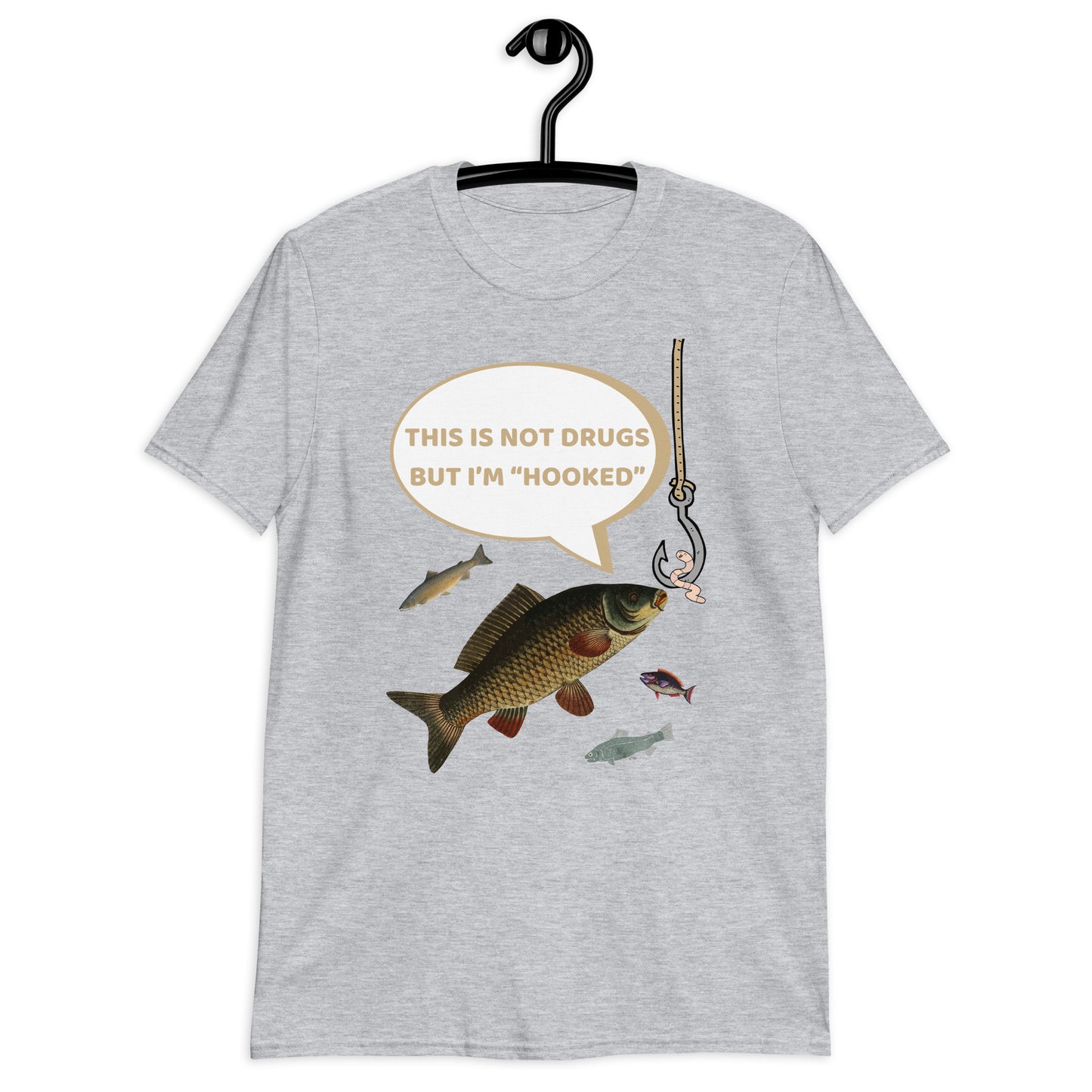 Funny Fishing Shirt, This is Not Drugs But I'm Hooked T-Shirt, Lake Lover Shirt, Cool Tee Men Daddy Dad Shirt, Fathers Day Fishing