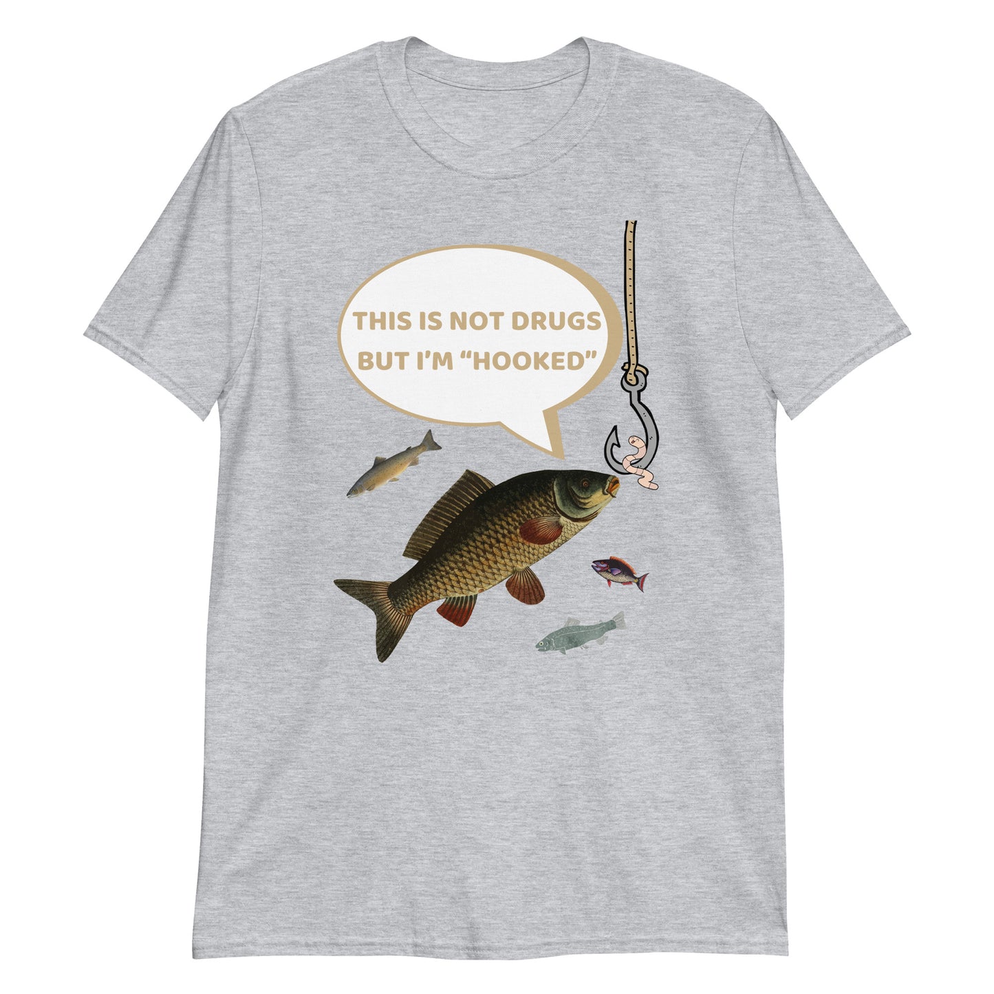 Funny Fishing Shirt, This is Not Drugs But I'm Hooked T-Shirt, Lake Lover Shirt, Cool Tee Men Daddy Dad Shirt, Fathers Day Fishing