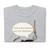 Funny Fishing Shirt, This is Not Drugs But I'm Hooked T-Shirt, Lake Lover Shirt, Cool Tee Men Daddy Dad Shirt, Fathers Day Fishing