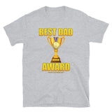 Father's Day Gift For Him Best Dad Award T Shirt Funny Number One Dad Award Shirt Fathers Day Dad Shirt Gift Funny Christmas Trophy Dad Gift