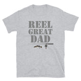 Reel Great Dad T-Shirt, Funny Fishing Shirt, Reel Cool Dad T-Shirt, Rod Father Shirt, Dad Shirt, Fathers Day Fishing Shirt