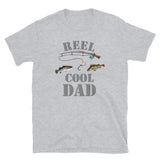 Real Cool Dad T-Shirt, Funny Fishing Shirt, Reel Cool Dad T-Shirt, Rod Father Shirt, Dad Shirt, Fathers Day Fishing Shirt