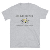 Bikeology Shirt, Cycling Riding Gift Idea, Bikeology, Balance Pedal Steer Bicycle Shirt, Funny Pun Joke Cycling, For Men Women