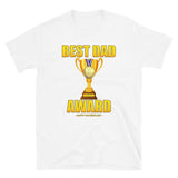 Father's Day Gift For Him Best Dad Award T Shirt Funny Number One Dad Award Shirt Fathers Day Dad Shirt Gift Funny Christmas Trophy Dad Gift