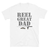 Reel Great Dad T-Shirt, Funny Fishing Shirt, Reel Cool Dad T-Shirt, Rod Father Shirt, Dad Shirt, Fathers Day Fishing Shirt