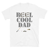 Funny Fishing Shirt, Reel Cool Dad T-Shirt, Real Cool Dad T-Shirt, Rod Father Shirt, Dad Shirt, Fathers Day Fishing Shirt