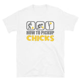 How To Pick Up Chicks Shirt, Fathers Day Gift Idea, Dad Shirt, Teenager Shirt, Pickup Line, Cheesy Pick-Up Lines Chicken, Chicks