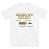 Gun Lover Gift, Anatomy Of A Pew Bullet Gun Shirt, Funny Bullet Gun, Gun Lover, Veteran Gift, Pew T-shirt,